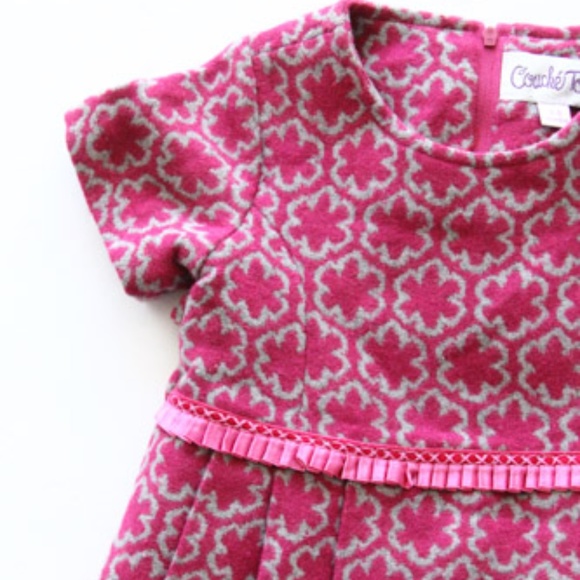 Couche Tot Designer Baby Girl Dress Infant 0 - 6 m - Picture 3 of 7